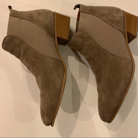 Aquatalia Tan Suede Booties - Picture 5 of 10